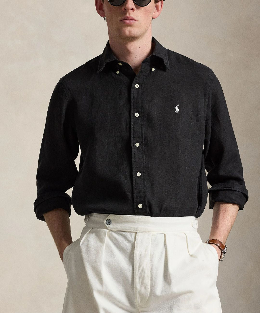 Polo R. L. Leinenhemd
